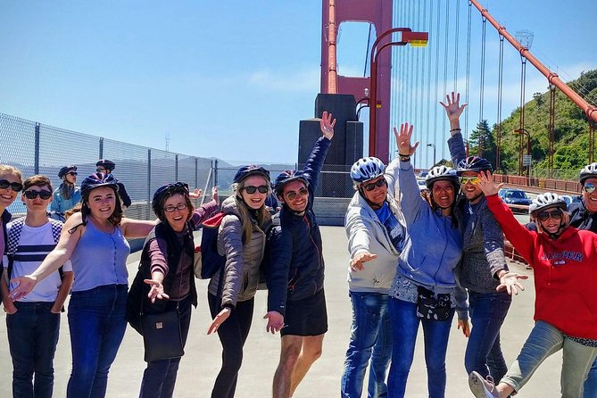 2-Day Alcatraz Visit + Golden Gate Bridge Bike Tour - The Warming Hut and the final bridge approach