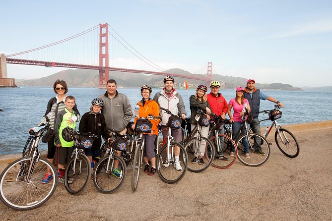 2-Day Alcatraz Visit + Golden Gate Bridge Bike Tour - Rolling downhill into Sausalito
