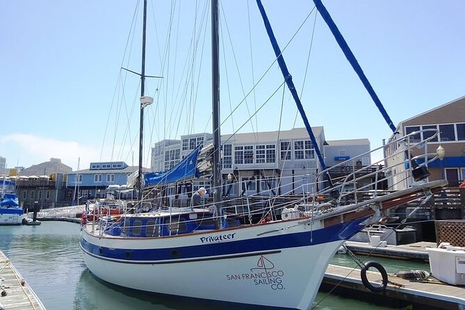2-Hour Sunset Sail on the San Francisco Bay - Leaving Pier 39 and passing Alcatraz