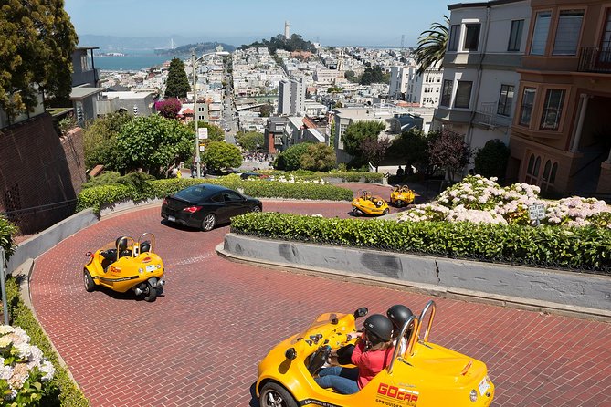 2HR Golden Gate Bridge and Lombard Loop GoCar Tour - Presidio and Crissy Field: the scenic middle stretch