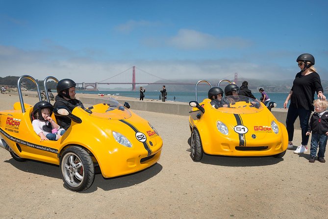 2HR Golden Gate Bridge and Lombard Loop GoCar Tour - Palace of Fine Arts: a calm first stop