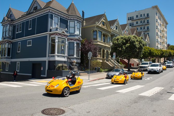 4-Hour Painted Ladies and Haight-Ashbury GoCar Tour - Golden Gate Park and a 2,200-foot climb to Twin Peaks