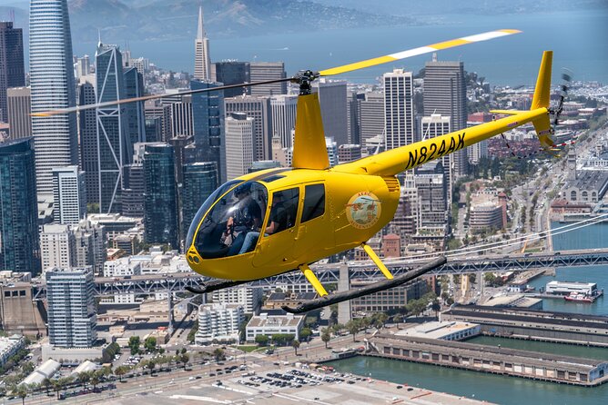 Alcatraz City Sites Helicopter Adventure - Angel Island and the Bay’s Open Water