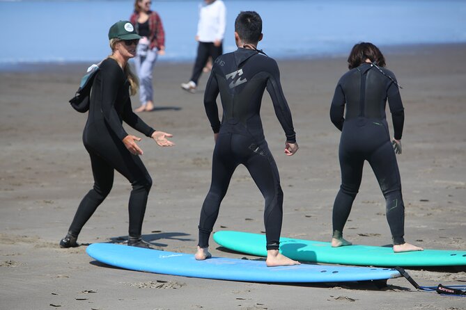 Beginner Surf Lessons At Stinson Beach - A maximum of 10, but three people are required