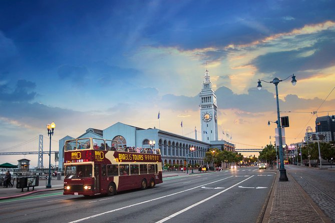 Big Bus San Francisco: Sightseeing Sunset Tour by Open-Top Bus - What the route actually covers
