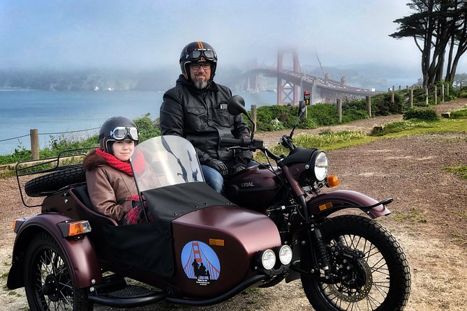 Classic Sidecar Tour of San Francisco - Crossing the Golden Gate Bridge