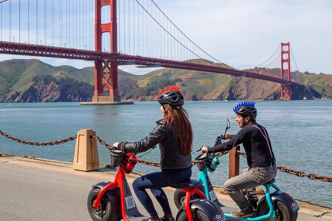 Early Bird: Electric Scooter Rental to Golden Gate Bridge - Choosing between the fat-tire scooter and e-trike