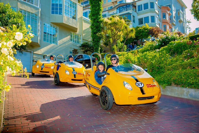Early Bird San Francisco GoCar Tour - From Ghirardelli Chocolate to Bay Views