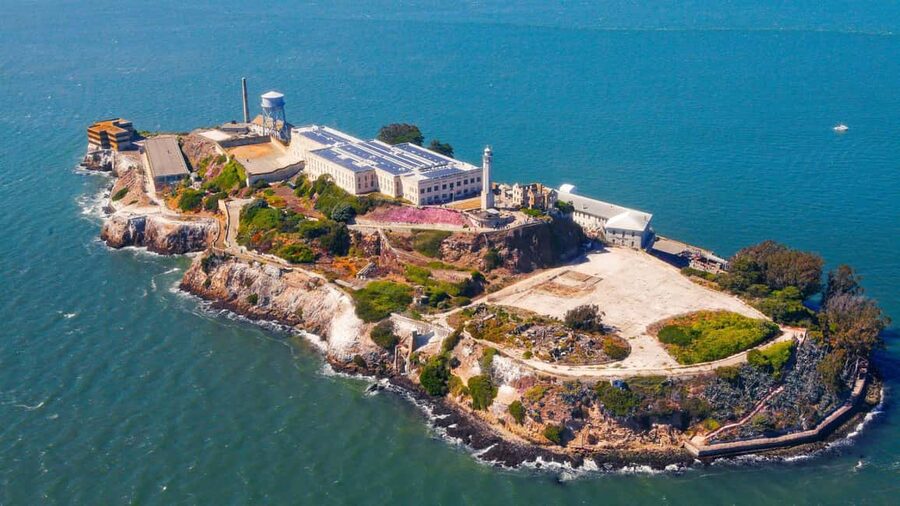 From San Francisco: Muir Woods, Sausalito and Alcatraz Tour - Crossing the Golden Gate Bridge