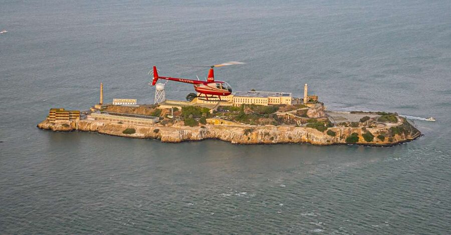 From Sausalito: San Francisco and Alcatraz Helicopter Tour - Flying over the Golden Gate Bridge