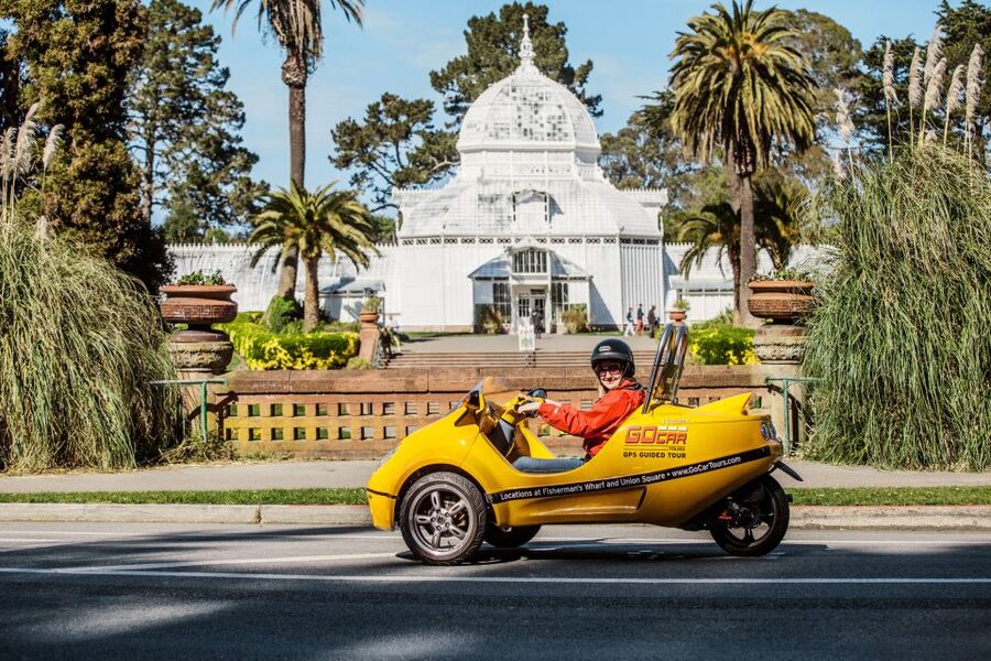 GoCar 3-Hour Tour of San Francisco's Parks and Beaches - China Beach and the Pacific shore