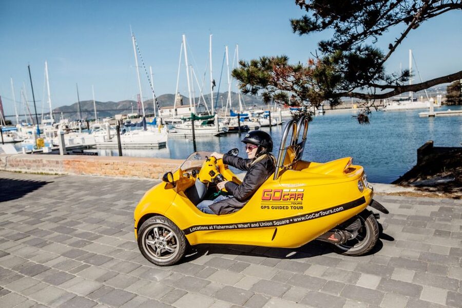 GoCar 3-Hour Tour of San Francisco's Parks and Beaches - From 431 Beach Street to Fisherman’s Wharf