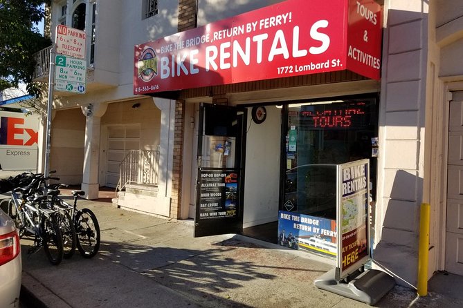Golden Gate Bridge Electric Bike Rental - Choosing the optional ferry back to Fisherman’s Wharf