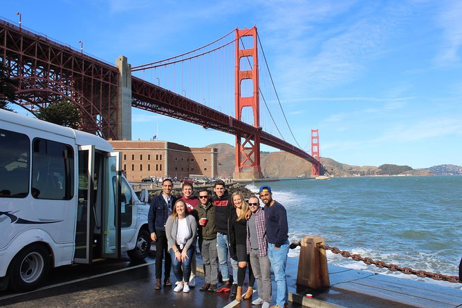 Golden Gate Bridge Muir Woods Sausalito with Optional Alcatraz - The optional Alcatraz finish changes the entire day