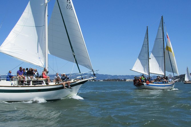 Golden Gate Bridge Sailing Tour - Ghirardelli Square and Aquatic Park from the bay