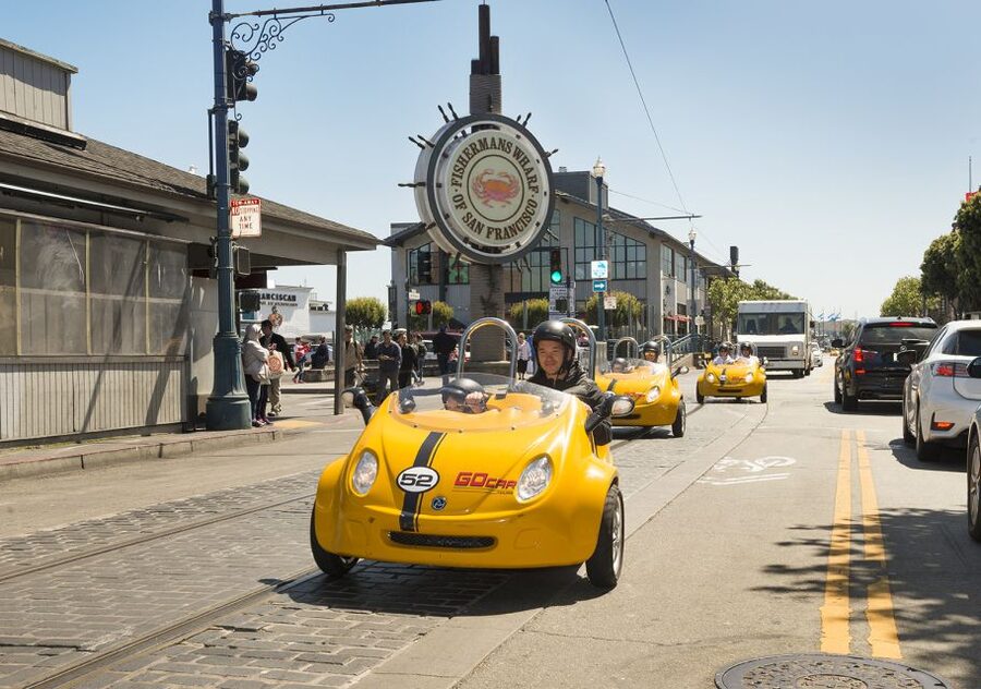 GPS Talking Tour Cars: Chinatown/Downtown Loop - Following the GPS through North Beach