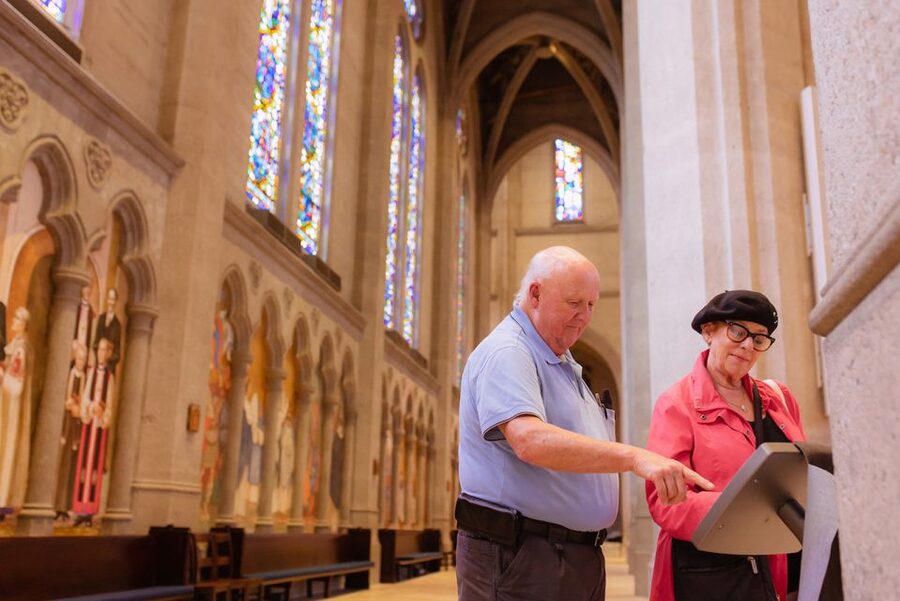 Grace Cathedral: Explore the Beauty (Entry + Self-Led Tour) - San Francisco stories inside the cathedral