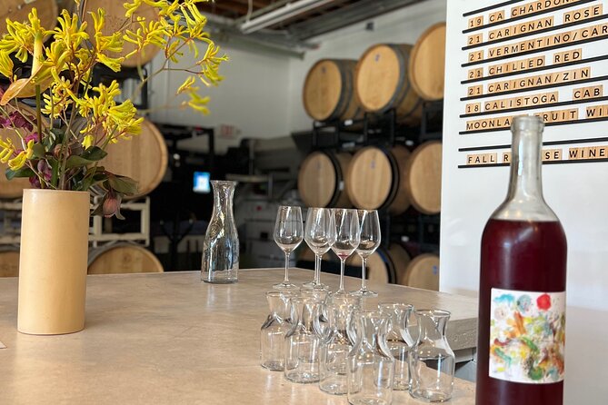 Guided Wine Tasting at Berkeley Wineries with Local Sommelière - First winery: tasting the urban character of Berkeley