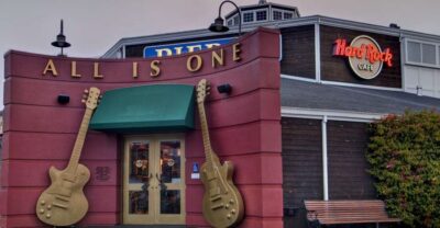 Meal at Hard Rock Cafe San Francisco at Pier 39
