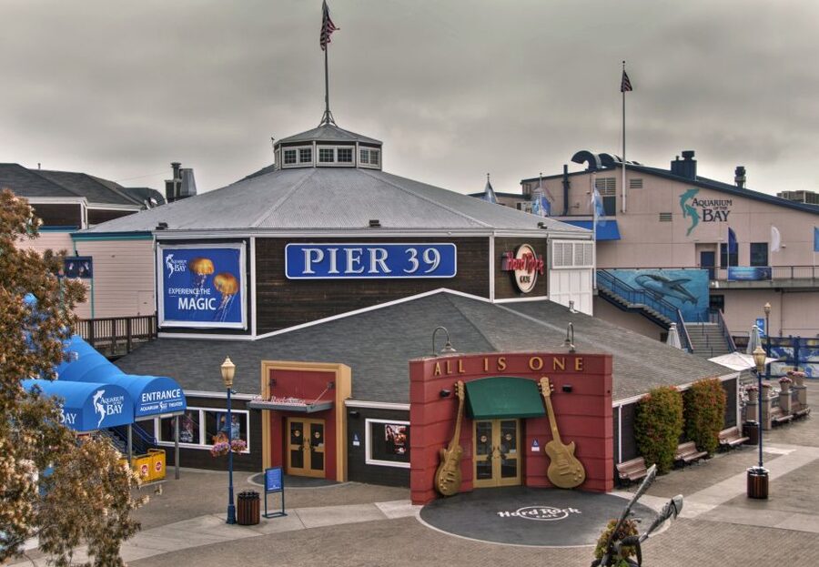Meal at Hard Rock Cafe San Francisco at Pier 39 - A useful stop, but not a must for every diner