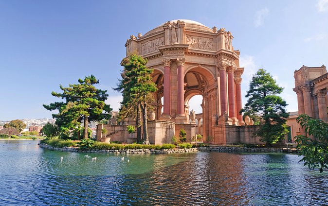 Mix & Save: San Francisco Grand City Tour + Escape from the Rock Cruise - The Presidio, Lands End, and the Sutro Baths Ruins