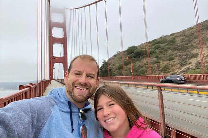 Nearly Private San Francisco Tour Including Sausalito - The Presidio Golf Course viewpoint and Lands End