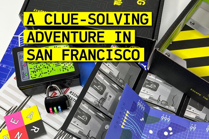 Outdoor Escape Room in San Francisco - SOMA/Embarcadero - Following clues through SOMA and the Embarcadero