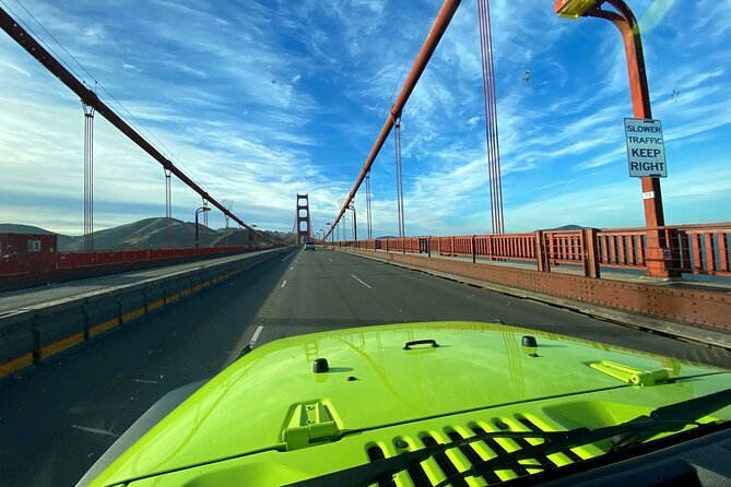Private San Francisco City Tour by Open-Air Jeep (Max 6) - Starting in the Fisherman’s Wharf area