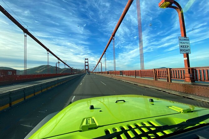 Private San Francisco Open-Air Jeep Tour (3 Hours, Max 6) - Golden Gate Park and the Painted Ladies