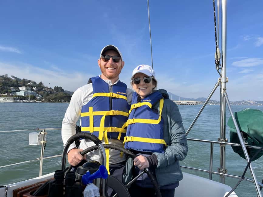 SAN FRANCISCO: (2hr) Interactive Sailing Experience - Captain Will’s teaching style