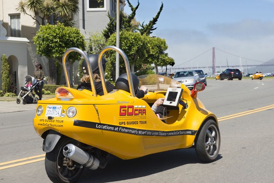 San Francisco: 3-Hour Early Bird GoCar Tour - What the GPS narration is really like