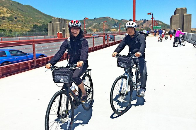 San Francisco Bike Rental For the Golden Gate Bridge - Reaching Sausalito After the Bridge