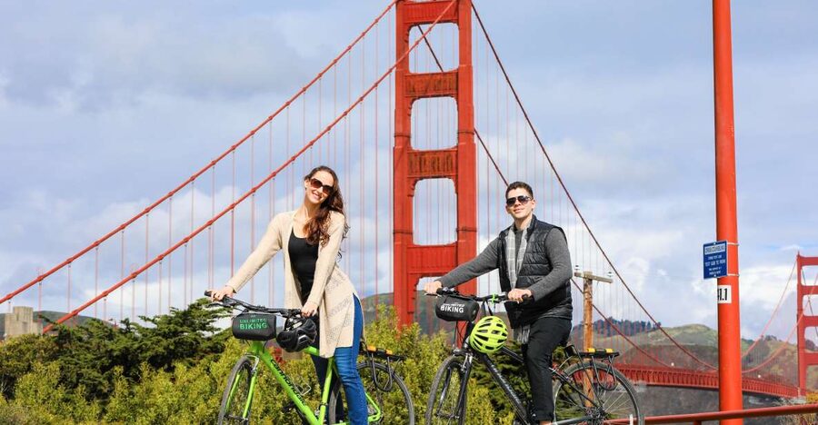 San Francisco: Bike Rental from Golden Gate Bridge with Map - Following the waterfront toward the Golden Gate Bridge