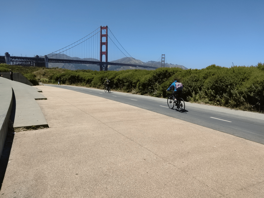 San Francisco: Bike the Bridge & Back with Ferry - Arriving in Sausalito by Bike