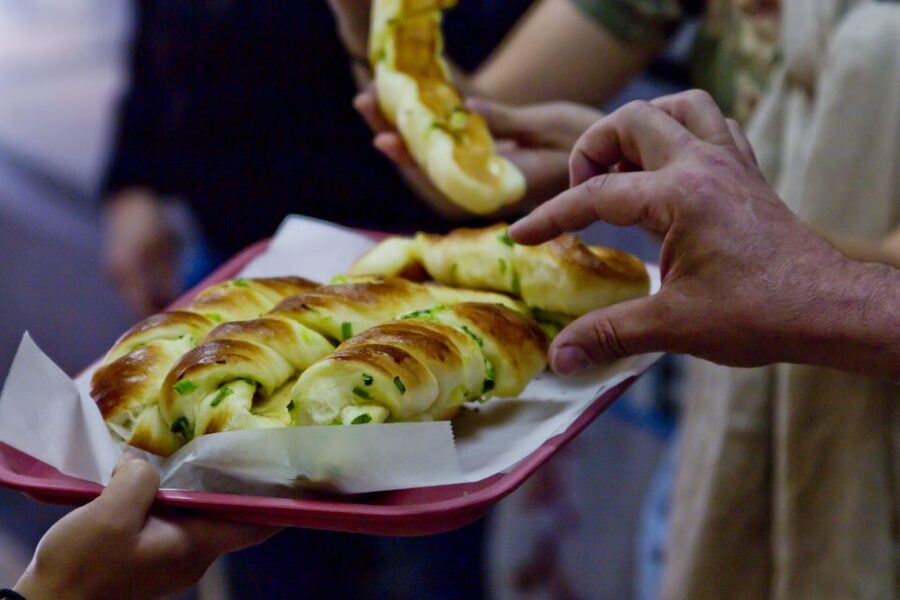 San Francisco: Chinatown Walking Food Tour - The first bites: bakery specialties and barbecue pork buns
