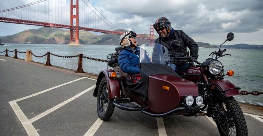 San Francisco: City Sunset Tour by Vintage Sidecar - Starting with Lombard Street’s famous turns