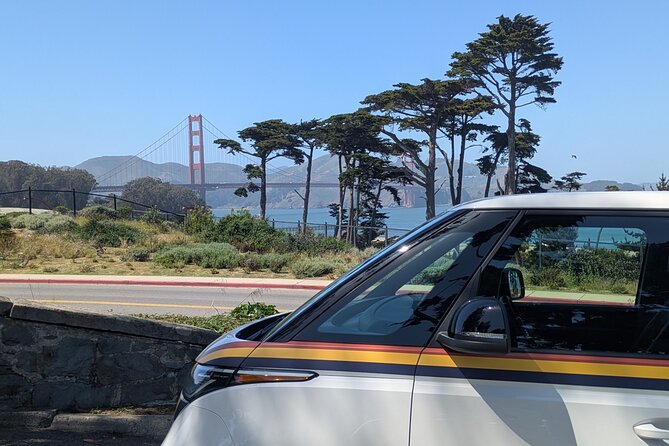 San Francisco City Tour in EV Volkswagen Van - The Presidio, Legion of Honor, and Lands End