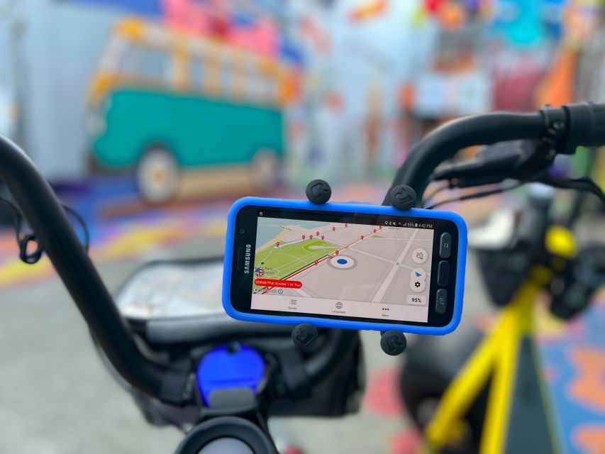 San Francisco: Electric Scooter Rental with GPS Storytelling - Starting at Umbrella Alley in Fisherman’s Wharf