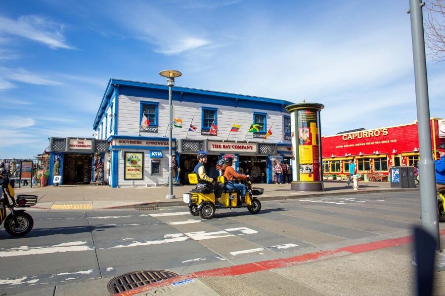 San Francisco: Electric Scooter Rental with GPS Storytelling - Returning through the Presidio and Marina District