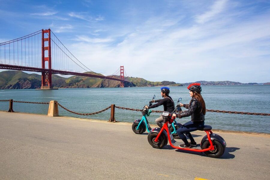 San Francisco: Electric Scooter Rental with GPS Storytelling - Scooter, e-trike, and passenger rules