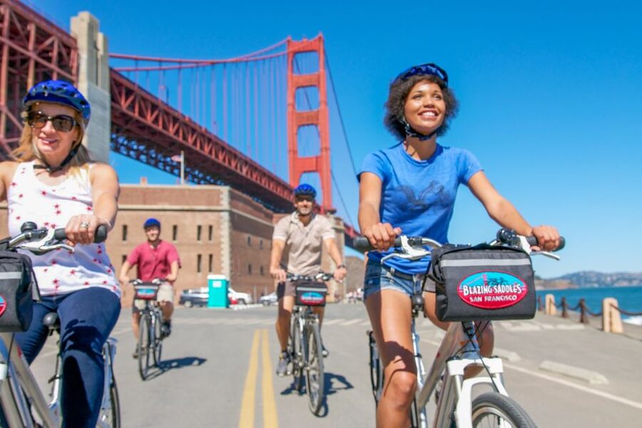 San Francisco: Exclusive Bike, Beer, and Boat Tour - The ferry back across San Francisco Bay
