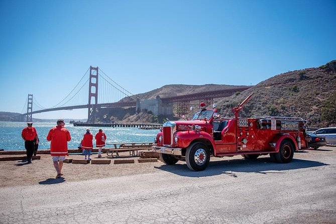 San Francisco Fire Engine Tour - Fort Baker and the best planned photo stop