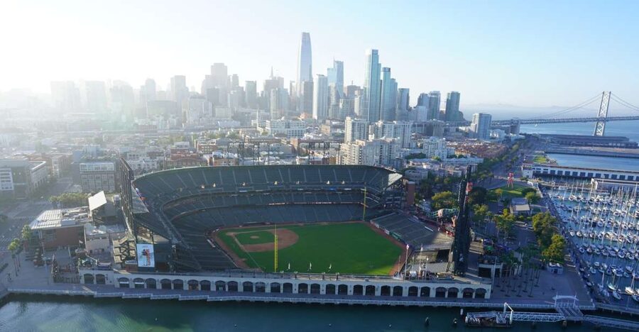 San Francisco: Giants Oracle Park Ballpark Tour - Inside the visitors’ indoor batting cage