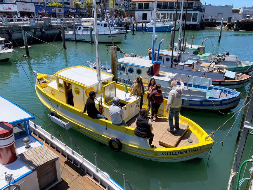 San Francisco: Golden Gate Bay Voyage on Historic Boat - Fort Mason, Marina Green, and Crissy Field
