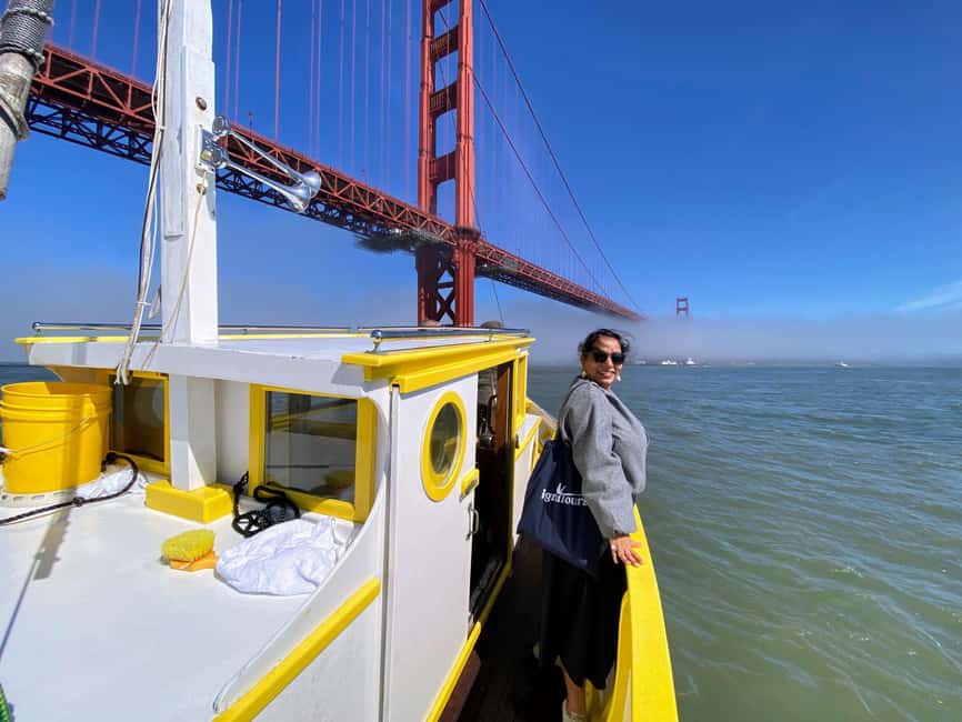 San Francisco: Golden Gate Bay Voyage on Historic Boat - The first 30 minutes around Aquatic Park and the wharf