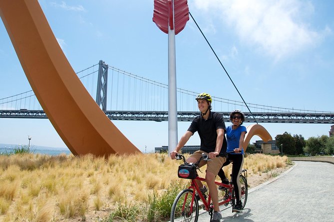 San Francisco Golden Gate Bridge Bike or Electric Bike Rental - The Waterfront Route to Fort Point