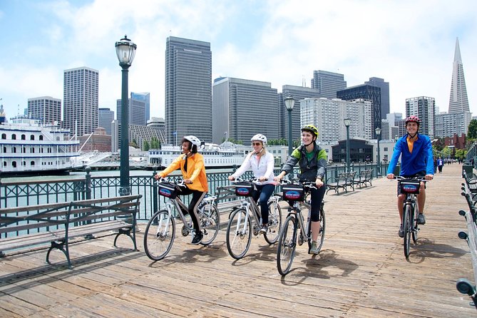 San Francisco Golden Gate Bridge Bike or Electric Bike Rental - Extending the Ride to Tiburon or Mill Valley