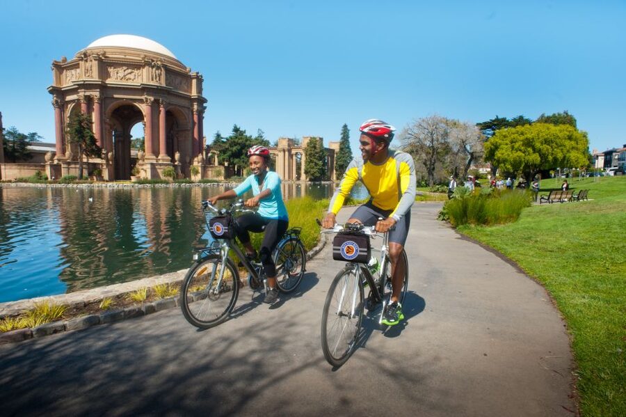 San Francisco: Golden Gate Bridge E-Bike Rental - Riding Toward the Golden Gate Bridge