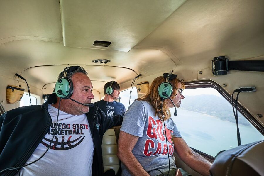 San Francisco: Golden Gate Bridge Seaplane Tour - The Golden Gate Bridge from above