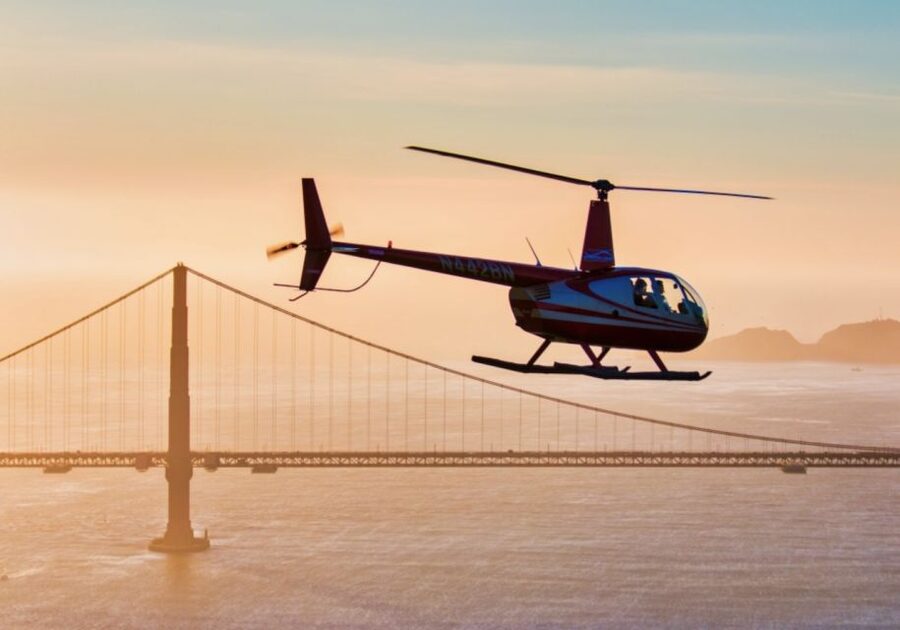 San Francisco: Golden Gate Helicopter Adventure - Baker Beach, Pt. Bonita Lighthouse, and the Pacific edge